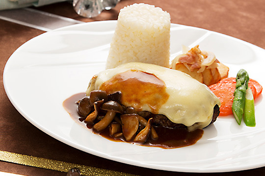 チーズオンハンバーグ